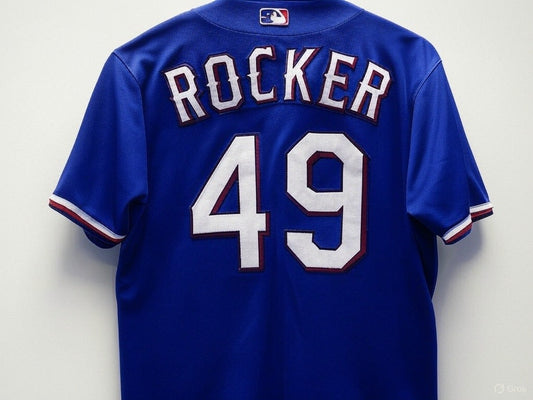 John Rocker Signed Texas Jersey